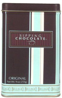 Bellagio Sipping Chocolate, 9 Ounce Tins (Pack of 4) : Hot Cocoa Mixes : Grocery & Gourmet Food