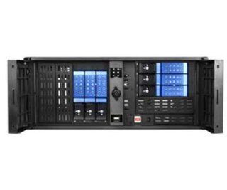 iStarUSA D407P DE6BL 4U Compact Stylish Rackmount Trayless Hotswap Chassis   Blue (Power Supply Not Included): Computers & Accessories