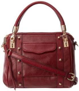 Rebecca Minkoff Mini Cupid Satchel Bag, Black, One Size: Top Handle Handbags: Shoes