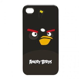 Gear4, Inc. ICAB404G Angry Birds Case for iPhone 4/4S   1 Pack   Retail Packaging   Black: Cell Phones & Accessories