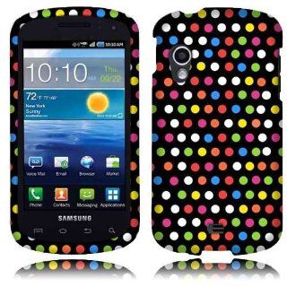 Rainbow Dot Hard Faceplate Cover Phone Case for Samsung Stratosphere i405 SCH i405: Cell Phones & Accessories