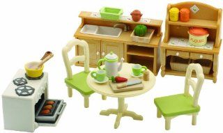 Sylvanian Families Country Kitchen Set Toys & Games