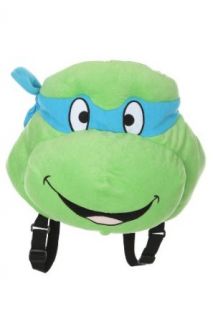Teenage Mutant Ninja Turtles Leonardo Head Plush Backpack: Clothing