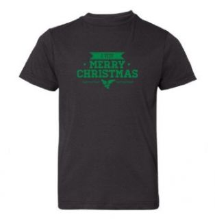 Festive Threads A Very Merry Christmas Kids T Shirt: Clothing