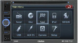 Clarion NX409 6.5 Inch Portable GPS Navigator : Vehicle Dvd Players : GPS & Navigation