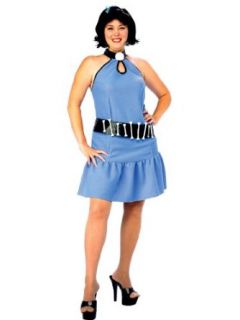 Plus Size Betty Rubble The Flintstones Costume Cartoon Movie Womens Theatrical: Adult Sized Costumes: Clothing