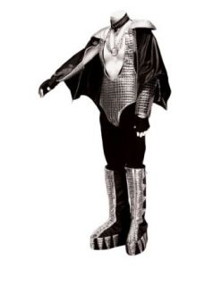 Men's 70's Rock Band Demon Costume, Medium Clothing