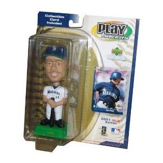2001 MLB Playmakers Bobbing Head Doll   Ichiro Suzuki   Seattle Mariners : Sports Fan Apparel : Toys & Games