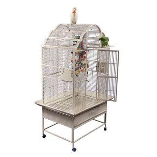 Medium Victorian Top Bird Cage Color: Black : Birdcages : Pet Supplies