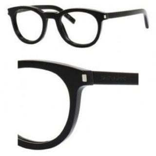 Yves Saint Laurent Classic 4 Eyeglasses 0807 Black 48mm: Clothing
