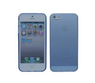 iShoppingdeals   for Apple iPhone 5 5S TPU Rubberized Cover Case Skin, Blue: Cell Phones & Accessories