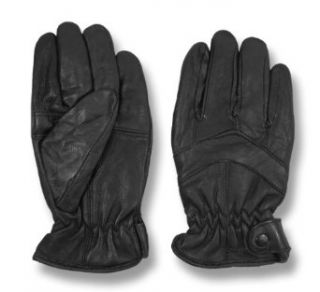 WeatherBeaters Womens Black Thinsulate Lined Genuine Leather Gloves   Large Cold Weather Gloves