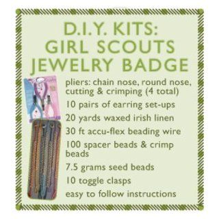 DIY Girl Scouts Badge   for 10 Participants