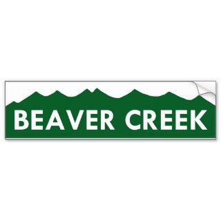 Beaver Creek Colorado Bumper Sticker