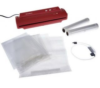 FoodSaver V2244 Vacuum Sealer w/ Rolls, Bags & Accessory Hose —