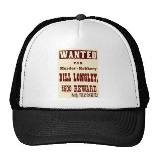 Bill Longley Hats