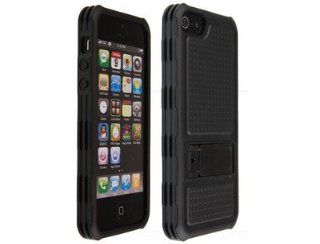 Jolt Case Black Hybrid Phone Protector Cover with Kickstand for Apple iPhone 5: Cell Phones & Accessories