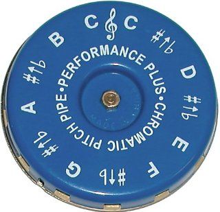 Performance Plus CP C Vocal Chromatic Pitch Pipe Key of C to C with Velvet Bag Musical Instruments