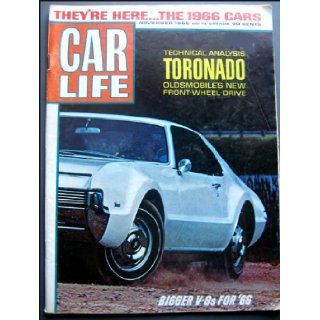 Car Life November 1965 Toronado, Plymouth Street Hemi, Ford Fairlane, Buick Riviera, Pontiac Tempest Sprint Dennis Shattuck Books