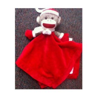 Baby Starters Holiday Monkey Newborn Security Nunu Blanket Suggle Buddy : Nursery Blankets : Baby