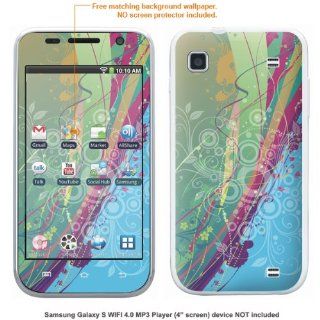 Protective Decal Skin Sticke for Samsung Galaxy S WIFI Player 4.0 Media player case cover GLXYsPLYER_4 446: Cell Phones & Accessories
