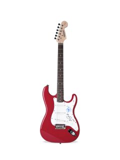 Red Hot Chili Peppers X2 Autographed Fender Style Guitar by New Dimensions