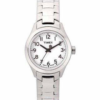 Timex Women's T2M447 T Series Silver Tone Stainless Steel Bracelet Watch: Watches