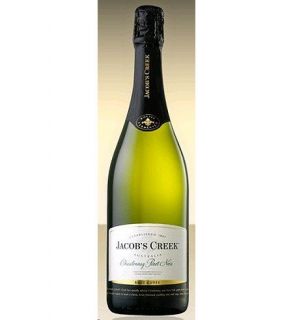 Jacob's Creek Sparkling Brut Cuvee Chardonnay Pinot Noir 750ML: Wine