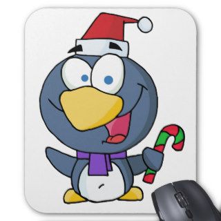 Cartoon Penguin Mouse Pad