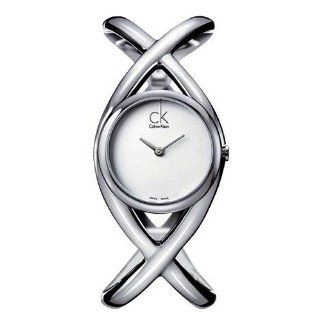 Calvin Klein K2L24120 Watch Enlace Ladies   Silver Dial Stainless Steel Case Quartz Movement at  Women's Watch store.