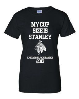 Chicago Blackhawks Stanley Cup Champions T Shirt "My CUP Size Is Stanley": Everything Else