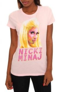 Nicki Minaj Roman Reloaded Pink Girls T Shirt Plus Size Size  XX Large Music Fan T Shirts Clothing