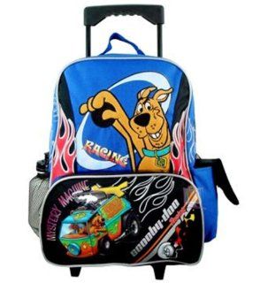 Scooby Doo Large Rolling Luggage Backpack   Mystery Machine: Office Products