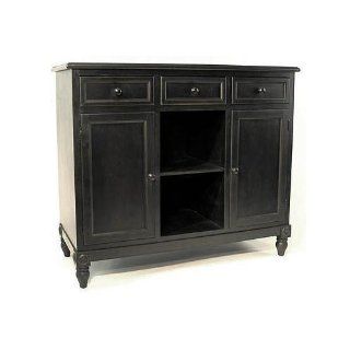 Shop Brookfield Sideboard (Black) (36"H x 42"W x 18"D) at the  Furniture Store. Find the latest styles with the lowest prices from Wayborn