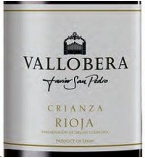 Vallobera Rioja Crianza 2004 750ML: Wine