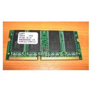 Samsung   Samsung 512MB PC133 CL3 Laptop SODIMM Memory M464S6453CKS L7A: Computers & Accessories