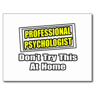Professional PsychologistJoke Postcards