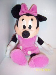 Disney Minnie Mouse 10" Plush Doll ~ Pink Dress: Toys & Games