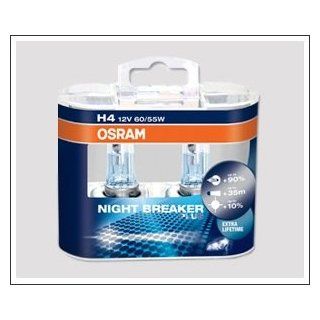 H4 / 9003 / 472 OSRAM Nightbreaker Plus Unlimited Halogen Bulbs: Automotive