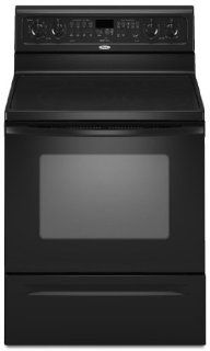 Whirlpool : GFE461LVB 30 Freestanding Electric Range Black: Kitchen & Dining