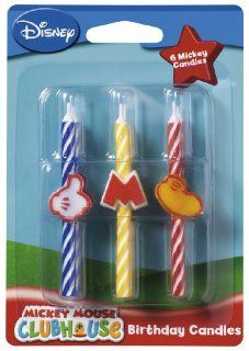 Mickey Mouse Icon Birthday Candles: Toys & Games