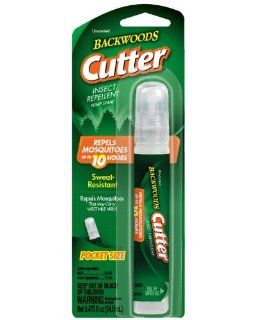 Cutter 95925 Backwoods Insect Repellent Pen Size Spray Pump, 0.475 Ounce, Case Pack of 1 : Mosquito Repellents : Patio, Lawn & Garden