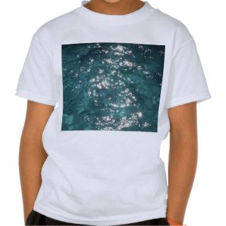 Sparkling Pool Water Background Tshirt