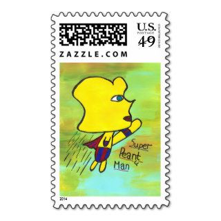 Super Peanut Man stamp