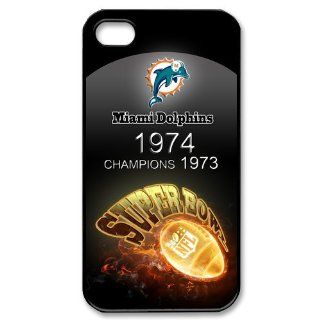 Best Iphone Case, Custom Case nfl Miami Dolphins Iphone 4/4s Case Cover New Design,top Iphone 4 Case Show 1l466 Cell Phones & Accessories