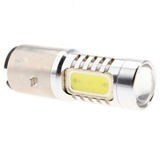 RayShop   BA20D(H6) 6W 480LM Natural White Light LED Bulb for Car Brake/Reversing Lamp (12V)   Halogen Bulbs  