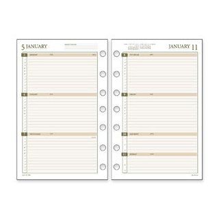 Day Runner PRO Recycled Monthly Planning Pages, 3 3/4 x 6 3/4 Inches, 2010 (471 685Y 10) : Appointment Book And Planner Refills : Office Products