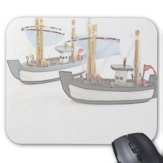 Toy Boats Mouse Pad