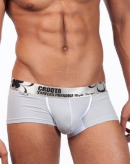 CROOTA Mens Underwear, Low Rise Boxer Brief, Satin Waistband at  Mens Clothing store: