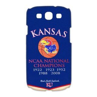 NCAA Kansas Jayhawks Champions Banner Cases Cover for Samsung Galaxy S3 I9300: Cell Phones & Accessories